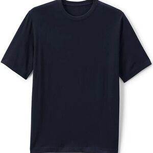 NWT Lands End 4XL Navy Tee